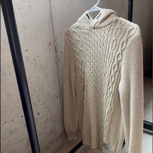 Créeme colored sweater with hood